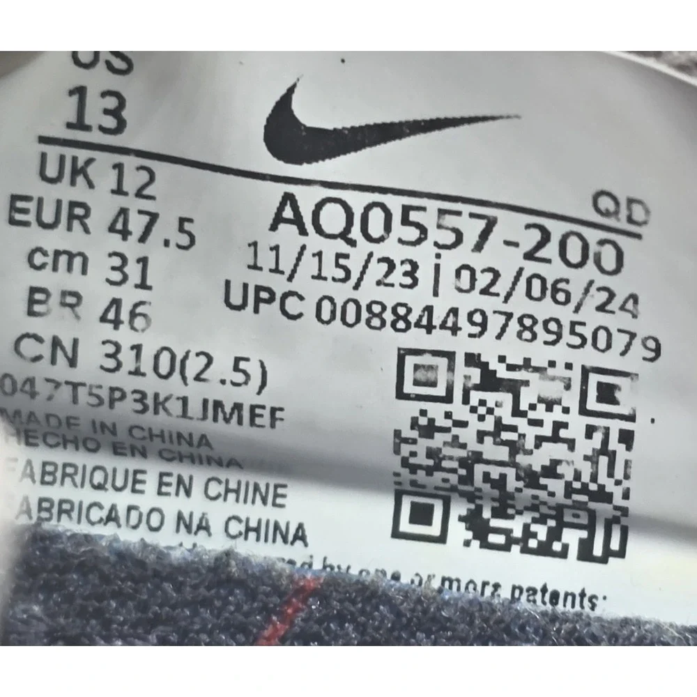 Nike Free RN 2018 Moon Particle Men's Running Shoes AQ0557-200 Sz 13
